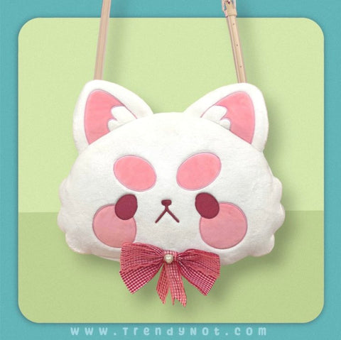 Bumbleberry Hollows Tofu the Cat Plush Purse