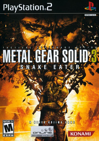PS2 Metal Gear Solid 3 Snake Eater