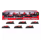 Bburago Ferrari Formula Racing team set