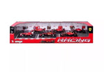 Bburago Ferrari Formula Racing team set