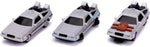 Nano Hollywood Rides Diecast Back to the Future Set