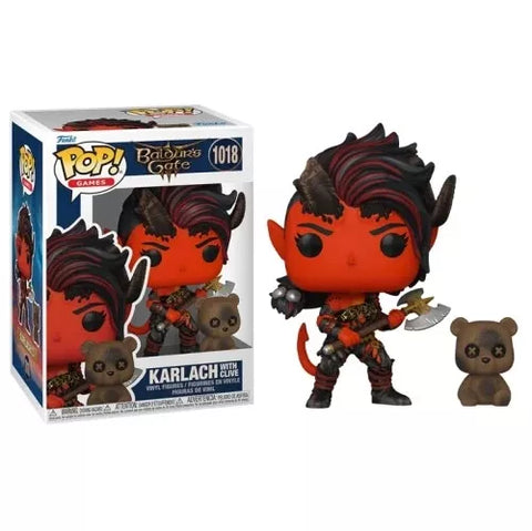 Funko Pop! Baldur's Gate Karlach w/ Clive #1018