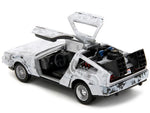 Hollywood Rides Back to the Future Frost Covered Time Machine 1:32