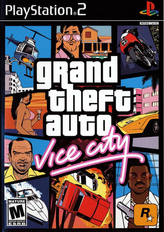 PS2 Grand Theft Auto Vice City