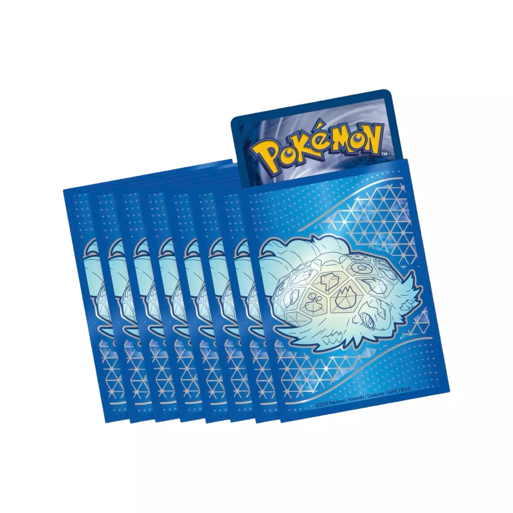 scarlet and violet card sleeves Pokemon TCG: Scarlet & Violet Stellar Crown card sleeves – geekedouttoys