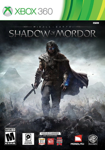 Xbox 360 Middle Earth Shadow of Mordor