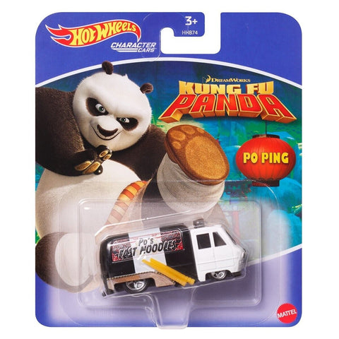 Hot Wheels Character Cars Kung Fu Panda Po Ping