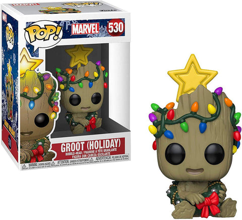 Funko Pop! Marvel Groot (Holiday) #530