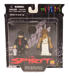 Minimates the Spirit Battle Damaged Spirit & Formal Wear Sand Saref