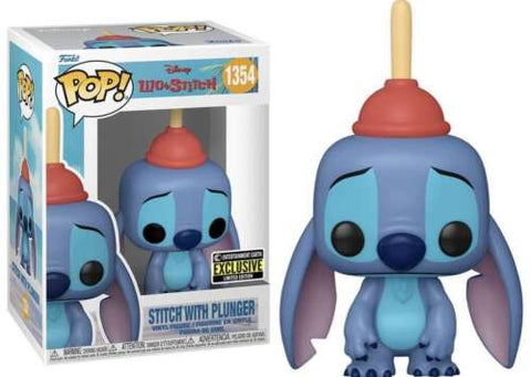 Funko Pop! Disney Stitch with Plunger #1354
