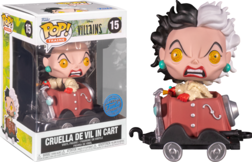 Funko Pop! Disney Cruella De Vil in Cart #15 – geekedouttoys