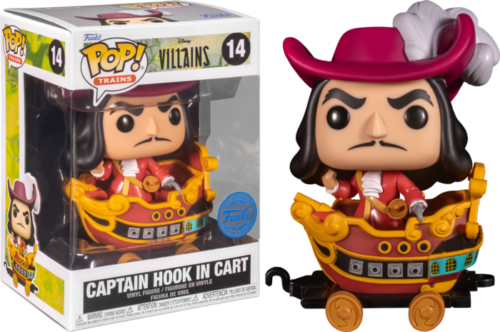 Funko Pop! Disney Villains Captain Hook in Cart #14 – geekedouttoys