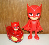 PJ Masks Talking Owlette 6" Figure w/ Glider Vehicle Car