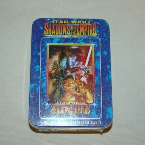 Star Wars Shadows of The Empire Embossed Metal Collector cards