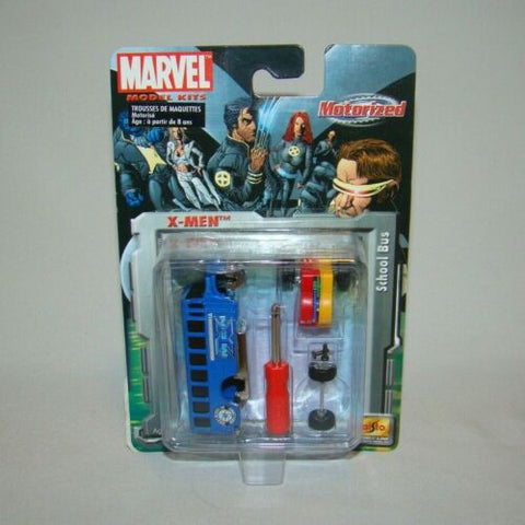 Maisto Marvel Die-Cast Model Kits Motorized X-Men School Bus