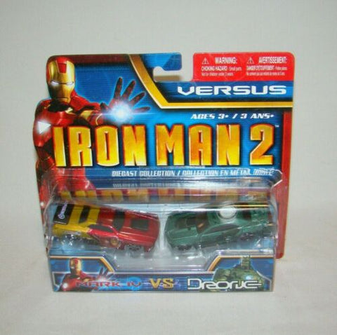 Maisto Marvel Iron Man 2 Diecast Collection Mark IV Vs Drone