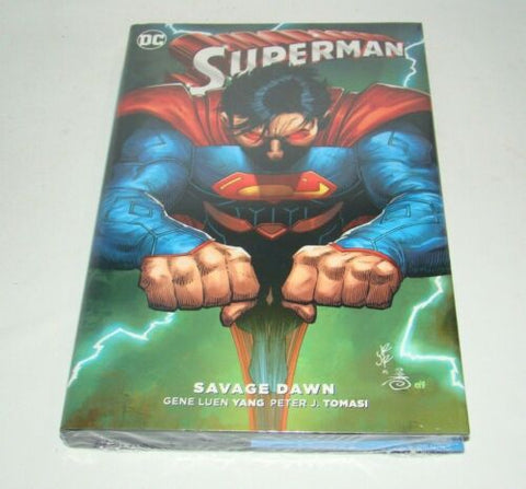 DC Superman Savage Dawn hardcover graphic novel
