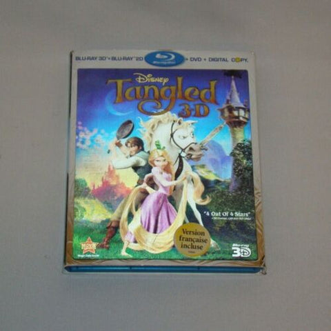 Blu-Ray Disney Tangled 3-D