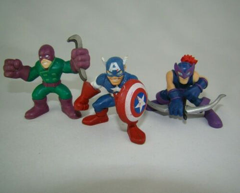 Marvel Super Hero Squad Secret Wars Wrecker, Captain America & Hawkeye