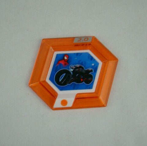 Disney Infinity 2.0 Marvel Super Heroes Spider-Man Spider-Cycle Power disc