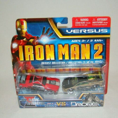 Maisto Marvel Iron Man 2 Diecast Collection Black Widow Vs Drone