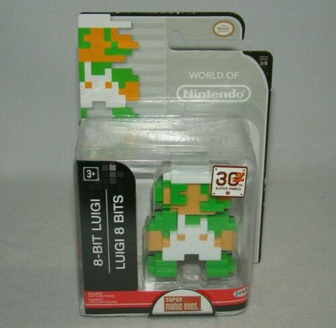 World of Nintendo Super Mario Bros 8-Bit Luigi