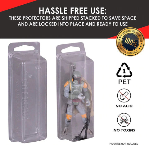 Star Wars 3.75" Loose Figure Clamshell Protective Case 50pk