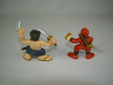 Marvel Super Hero Squad Samurai Wolverine Logan & Hand Ninja