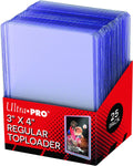 Ultra Pro Pack of 25 3" x 4" Regular Toploader