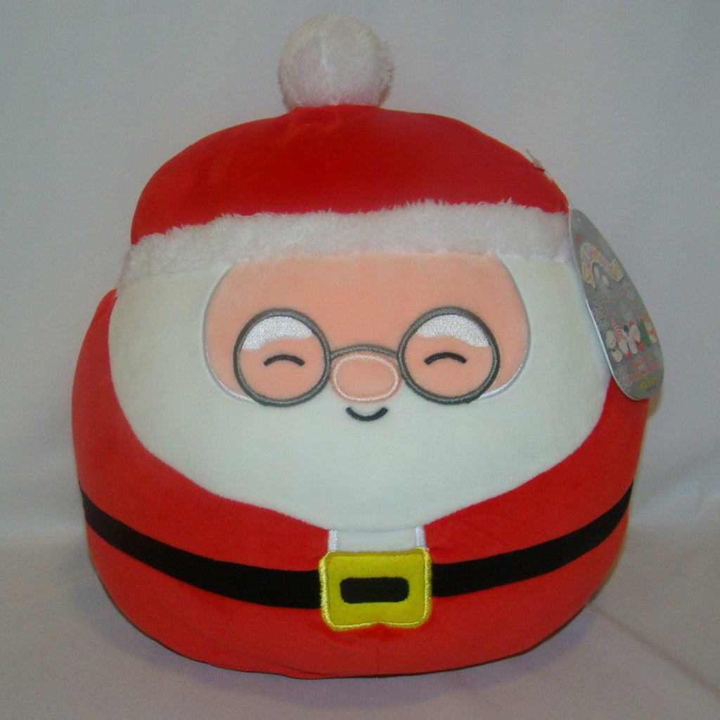 Squishmallow 4 Inch Nick the Santa with Patterened Suit Christmas