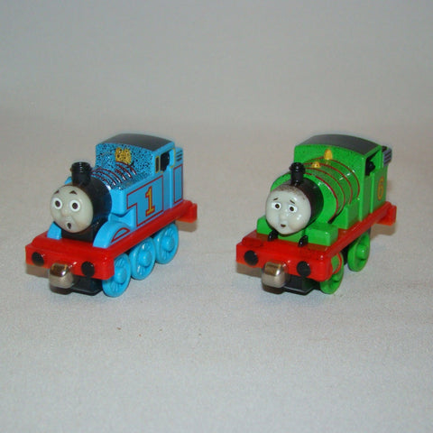 Thomas & Friends Take Along #1 Soot Covered Thomas & #6 Percy
