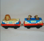Thomas & Friends Take Along Sodor Zoo Lion Car & Monkey Car