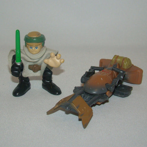 Star Wars Galactic Heroes  Endor Luke Skywalker & Speeder Bike