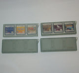 Nintendo DS 3 Slot Travel Game Cartridge Carrying Cases x4