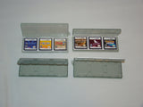 Nintendo DS 3 Slot Travel Game Cartridge Carrying Cases x4