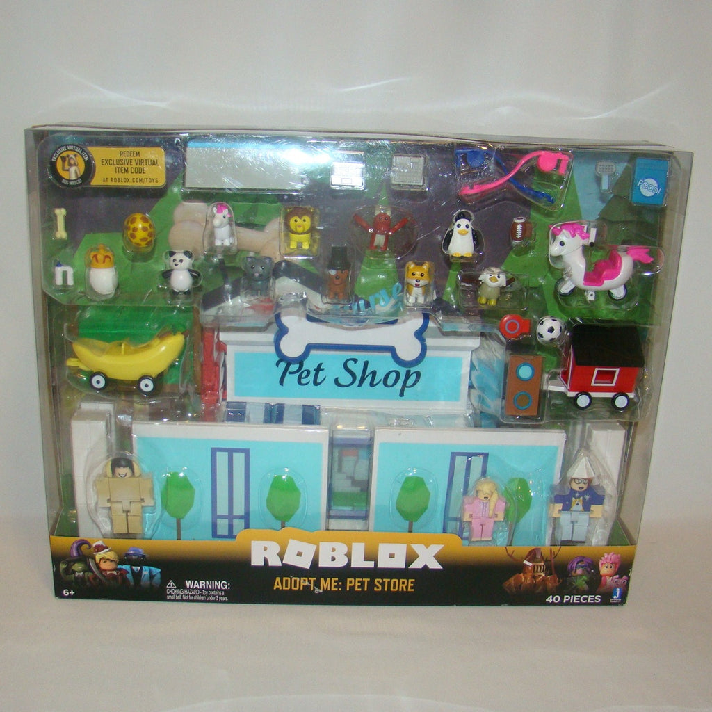 Roblox Celebrity Collection - Adopt Me: Pet Store Deluxe Playset [Includes  Exclusive Virtual Item] 