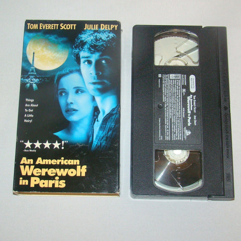 VHS An American Werewolf in Paris