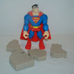 DC Super Friends Superman w/ Slam and Bam Wall