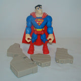 DC Super Friends Superman w/ Slam and Bam Wall