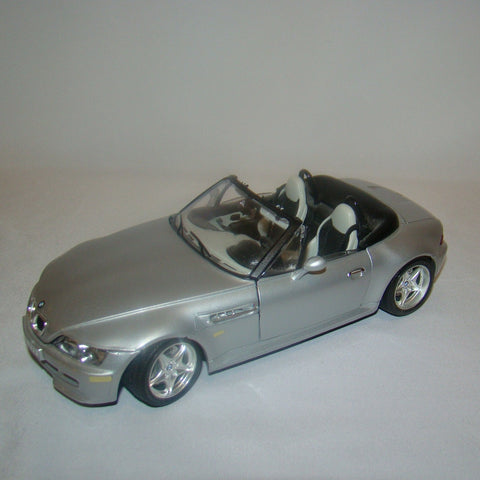 Burago Die-Cast 1996 Silver BMW Roadster