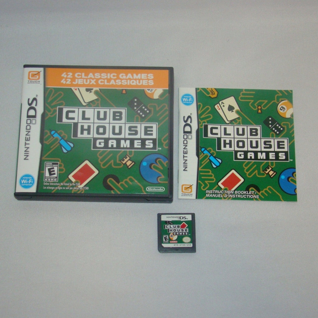 Clubhouse Games Nintendo Ds 42 Games Ds ClubHouse Games 42 All