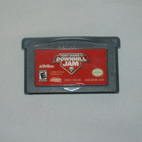 Nintendo GBA Tony Hawk's Downhill Jam game