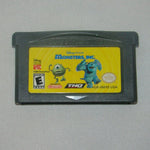 Nintendo GBA Disney Pixar Monster Inc game