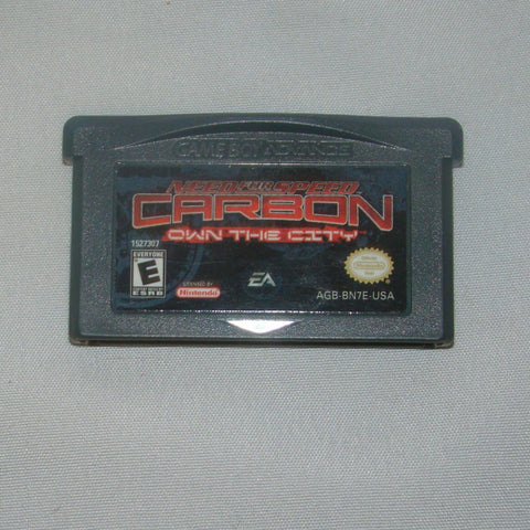 Nintendo GBA Need for Speed Carbon game
