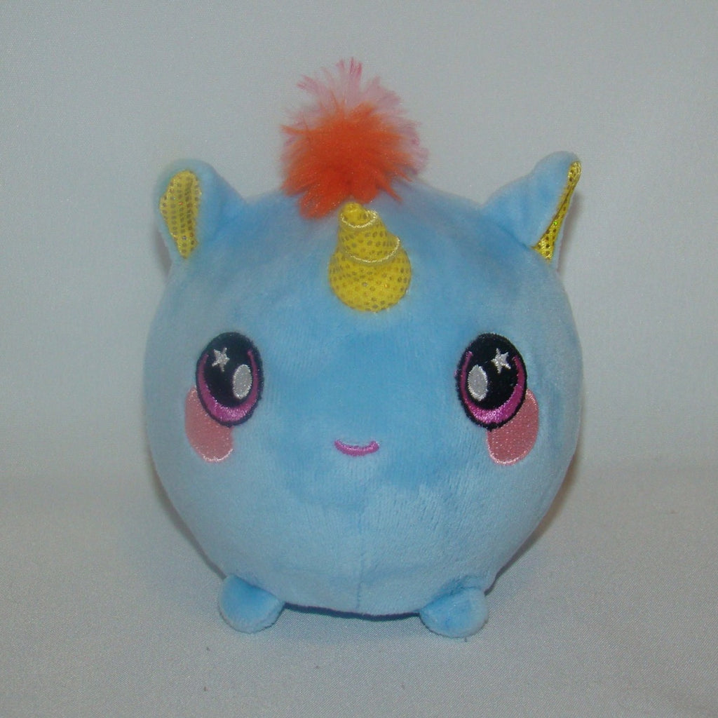 Squeezamals Beatrice Blue Unicorn geekedouttoys