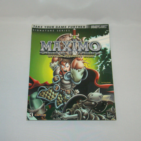 Official Bradygames Signature Series Maximo Ghost's to Glory Strategy Guide Book