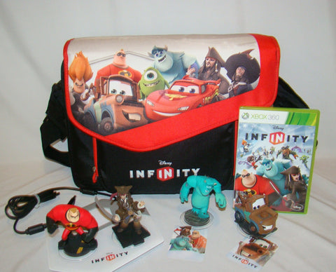 Microsoft Xbox 360 Disney Infinity Game w/ carrying case