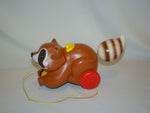 Fisher-Price Roly Raccoon Pull Along toy