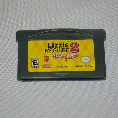Nintendo GBA Lizzie McGuire 2 Little Diaries