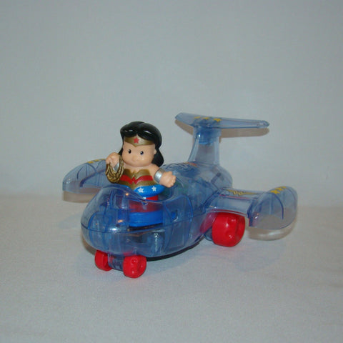 Fisher-Price Little People DC Super Friends, Wonder Woman Invisible Jet